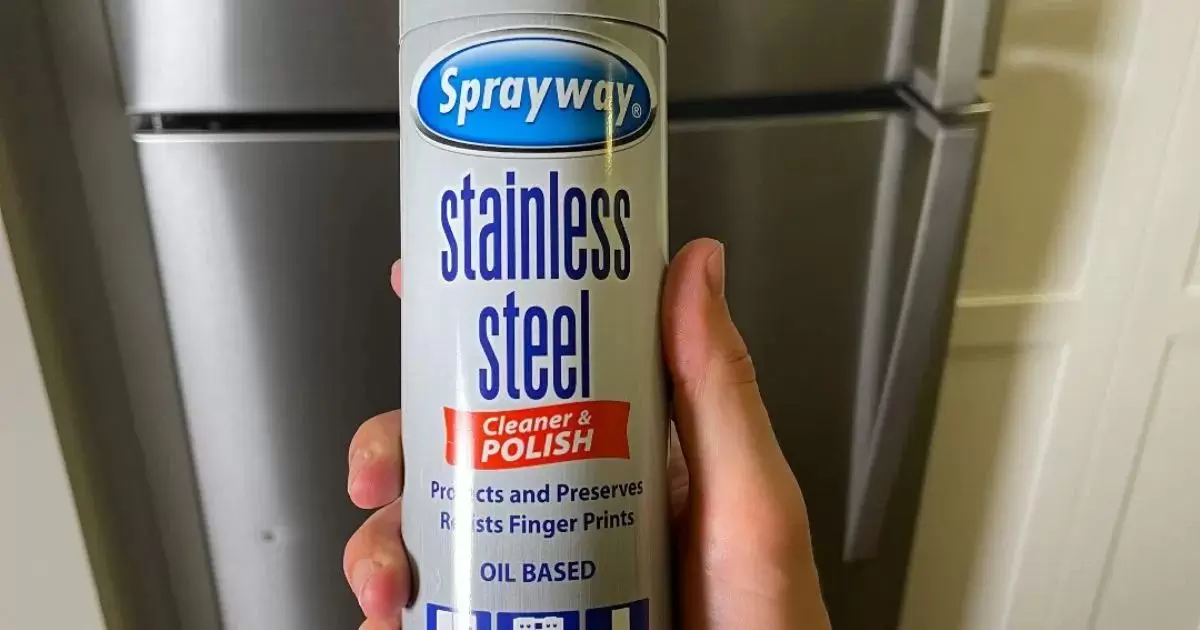 can you use sprayway glass cleaner on stainless steel